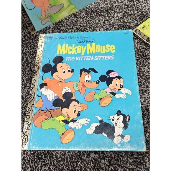 Little Golden Book Mickey Mouse Lot #A76 - Picture 5 of 9